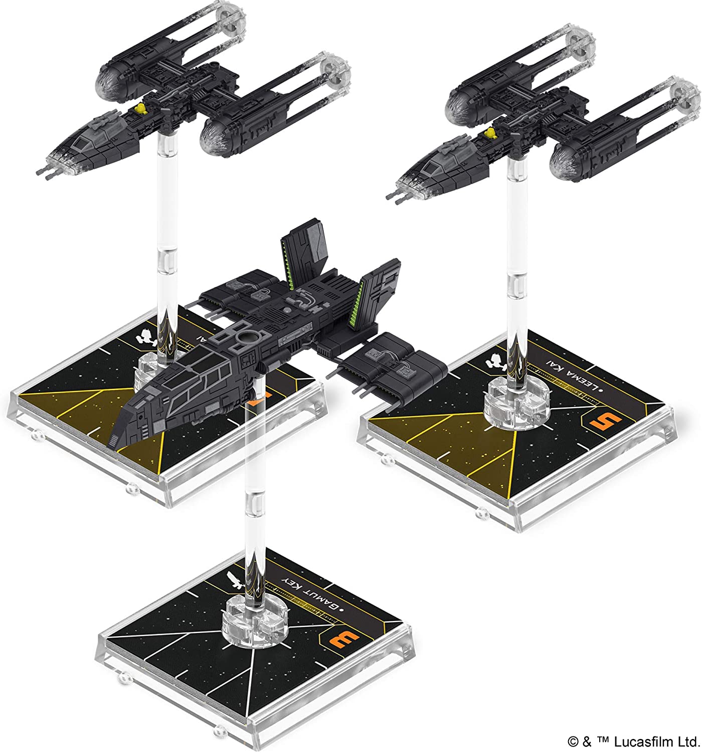 Star Wars : X-Wing Second Edition - Fugitives and Collaborators Squadron Pack